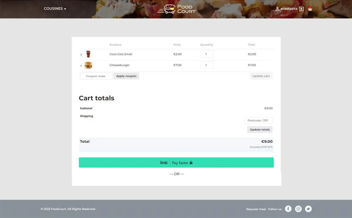 foodcourt Functionality 6